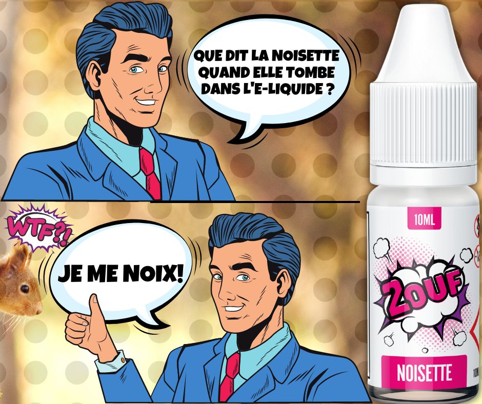 eliquide goût noisette 2OUF