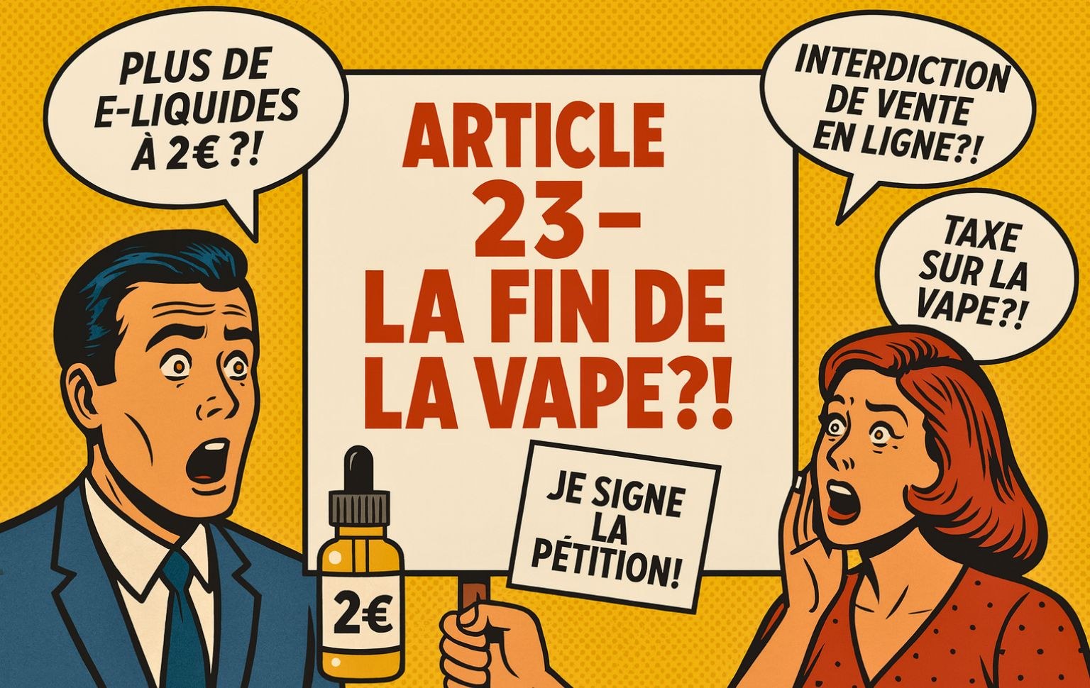 taxe sur les e liquide 2026 : Bientôt une taxe sur les e-liquides ? main image 1