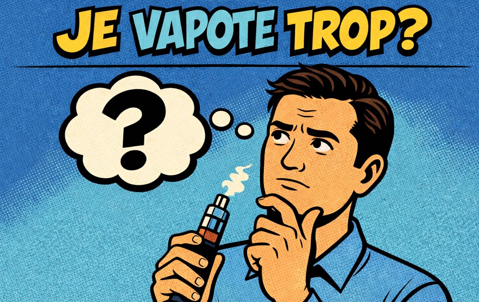 Pourquoi ai-je l'impression de vapoter plus que de fumer ?