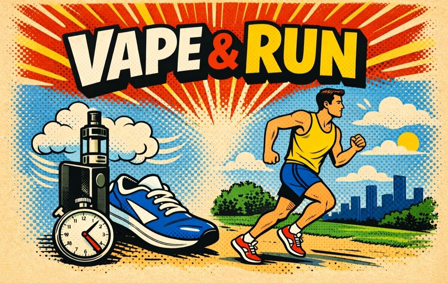 Cigarette électronique et course à pied : ce qu'il faut savoir