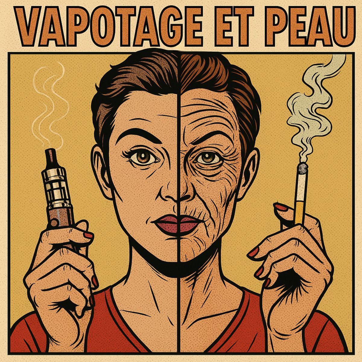 Cigarette Électronique vs. Tabac : Quel Impact sur Votre Peau ?