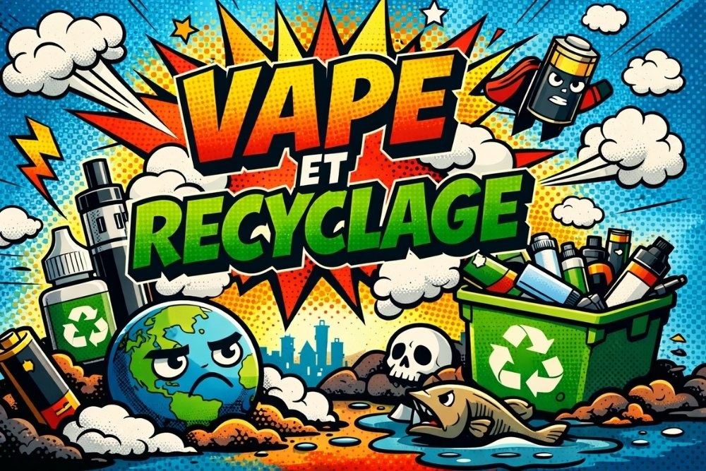 Quand et où jeter un e-liquide ou une cigarette électronique ? Recyclage et  conseils