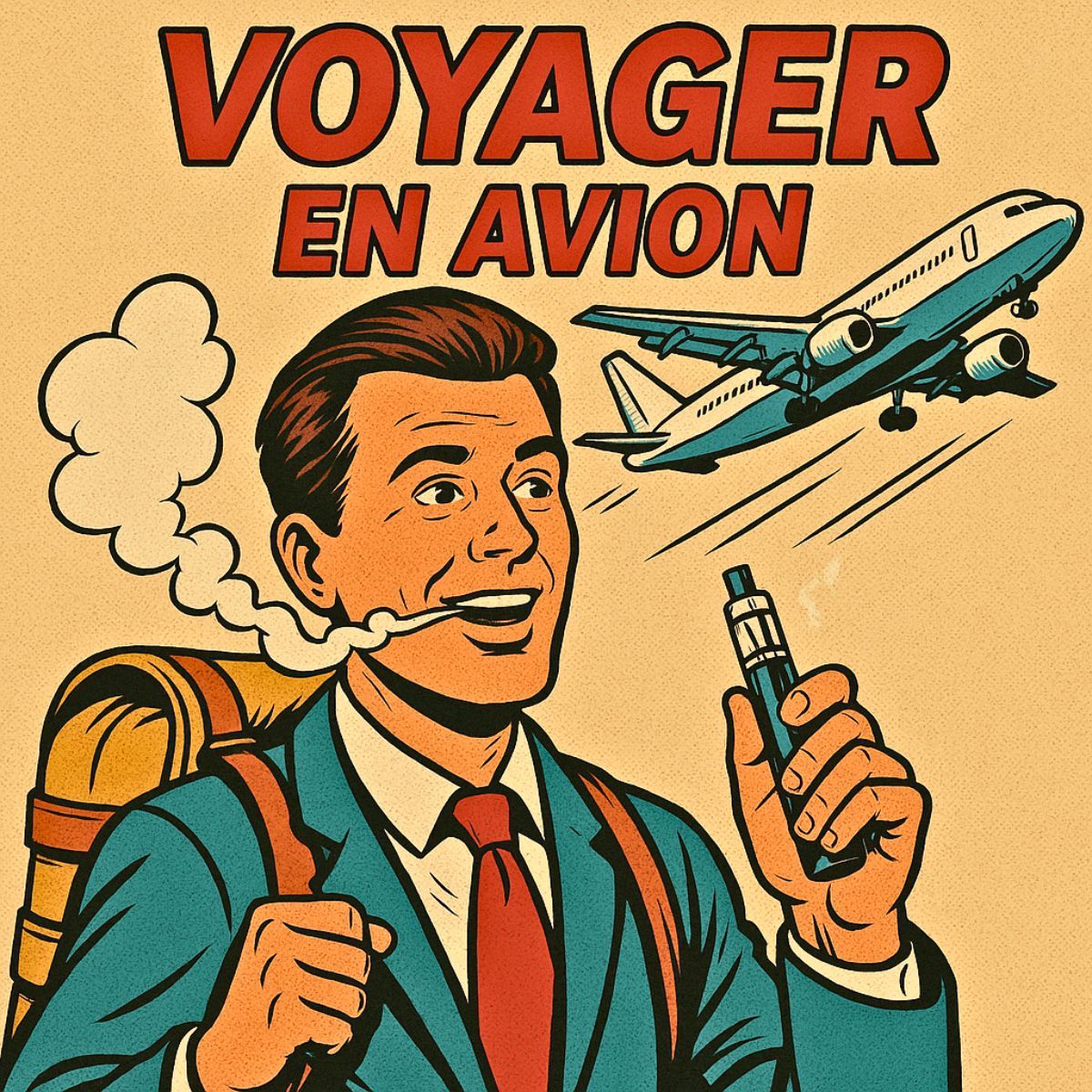 Vapoter à l'aéroport et en avion : règles et interdictions