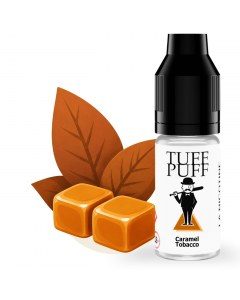 Flacon d’e-liquide Caramel Tobacco TUFF PUFF 10ml – saveur tabac et caramel aux sels de nicotine