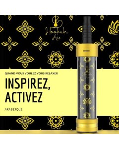 Chicha électronique Hookah Air Fumytech - E-cigarette avec batterie 3200mAh et réservoir 6ml - Modèle Arabesque