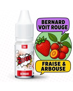 E-liquide Bernard fraise arbouse 2OUF 10 ml