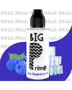 e-liquide blue raspberry ice 70vg 30pg 100ml Big Prim@