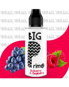 e-liquide blueberry raspberry 70vg 30pg 100ml Big Prim@