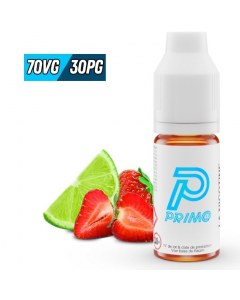 e-liquide fraise citron vert 70VG 30PG 10ml Prim@
