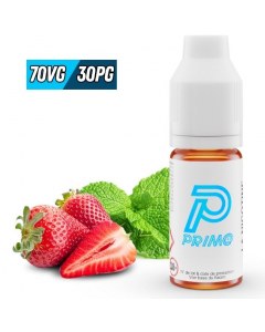 e-liquide fraise menthe 70VG 30PG 10ml Prim@