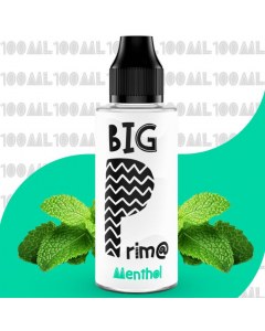 e-liquide menthol 70vg 30pg 100ml Big Prim@