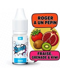E-liquide Roger fraise grenade kiwi 2OUF 10 ml