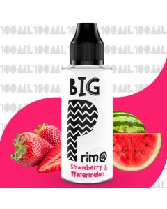 e-liquide strawberry watermelon 70vg 30pg 100ml Big Prim@