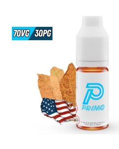e-liquide tabac américain 70VG 30PG 10ml Prim@