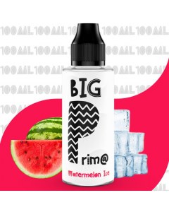 e-liquide watermelon ice 70vg 30pg 100ml Big Prim@