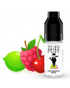 e-liquide Tuff Puff Lime Raspberry Cherry 10ml saveur citron vert framboise cerise