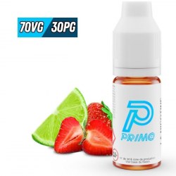 e-liquide fraise citron vert 70VG 30PG 10ml Prim@