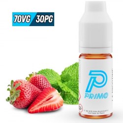 e-liquide fraise menthe 70VG 30PG 10ml Prim@