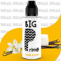 e-liquide vanilla custard 70vg 30pg 100ml Big Prim@