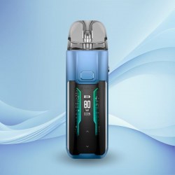 Pod Vaporesso Luxe XR MAX avec écran LED et boutons tactiles, couleur bleue

