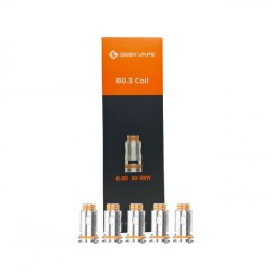pack de 5 resistances b aegis boost geekvape
