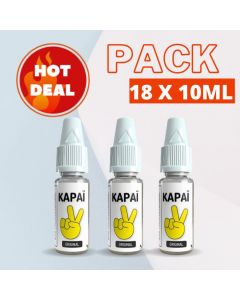 pack 18 eliquides 10ml - Kapaï
