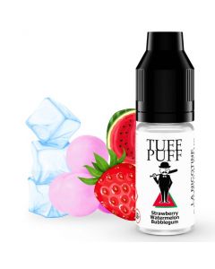 e liquide 10 ml saveur "strawberry watermelon bubblegum ice" de la marque TUFF PUFF