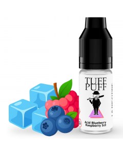 E-liquide goût puff blueberry raspberry ice 10ml aux sels de nicotine TUFF PUFF