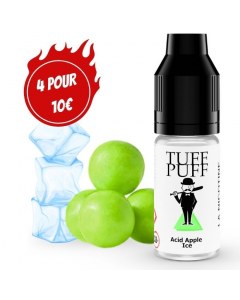 E-liquide goût puff Apple Ice 10ml aux sels de nicotine TUFF PUFF