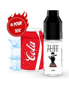 E-liquide goût puff Cola 10ml aux sels de nicotine TUFF PUFF