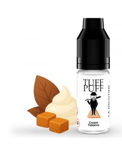 E-liquide goût puff Cream Tobacco 10ml aux sels de nicotine TUFF PUFF