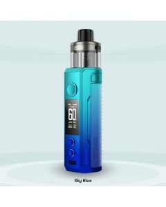 Pod Drag S2 Voopoo, cigarette électronique polyvalente pour MTL et RDL, couleur "Sky Blue"