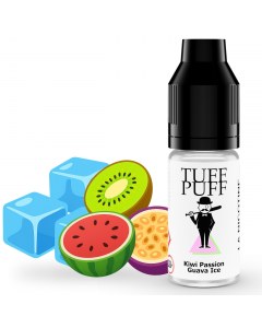 E-liquide goût puff Kiwi Passion Guava Ice 10ml aux sels de nicotine TUFF PUFF