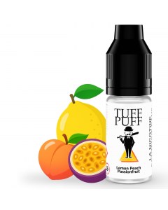 E-liquide goût puff lemon peach passionfruit 10ml aux sels de nicotine TUFF PUFF
