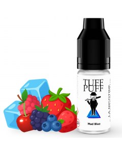 E-liquide goût puff Mad Blue 10ml aux sels de nicotine TUFF PUFF