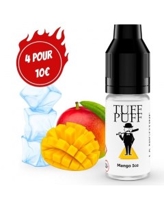 E-liquide goût puff mango ice 10ml aux sels de nicotine TUFF PUFF