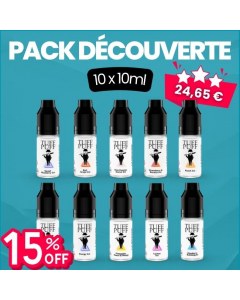 Pack 10 e-liquides 10ml TUFF PUFF (version 1)