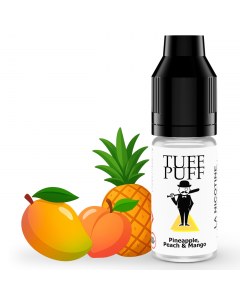 E-liquide goût puff Pineapple Peach Mango 10ml aux sels de nicotine TUFF PUFF