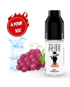
E-liquide goût puff Grape Ice 10ml aux sels de nicotine TUFF PUFF