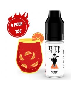 E-liquide goût puff Tropical Punch 10ml aux sels de nicotine TUFF PUFF