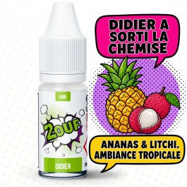 Didier - Ananas Litchi 2OUF - 10ml