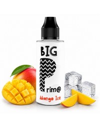 E-liquide mangue fraîche 100ml avec morceaux de mangue et glaçons