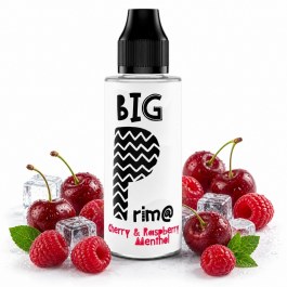E liquide 100ml Cerise Framboise Menthol – e liquide fruité frais pour cigarette électronique