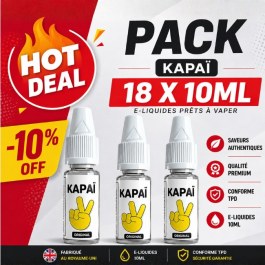 PACK 18 e-liquides KAPAÏ