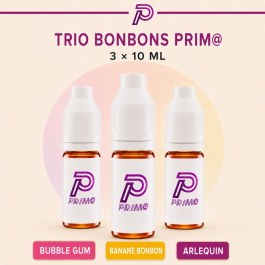 TRIO Bonbons Prim@ – 3 saveurs
