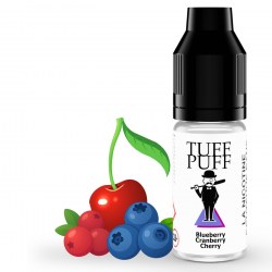 E-liquide goût puff Blueberry cranberry cherry 10ml aux sels de nicotine TUFF PUFF