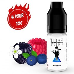 E-liquide goût puff Mad Blue 10ml aux sels de nicotine TUFF PUFF