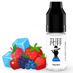 E-liquide goût puff Mad Blue 10ml aux sels de nicotine TUFF PUFF