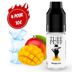 E-liquide goût puff mango ice 10ml aux sels de nicotine TUFF PUFF