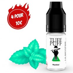 E-liquide goût puff Menthol 10ml aux sels de nicotine TUFF PUFF